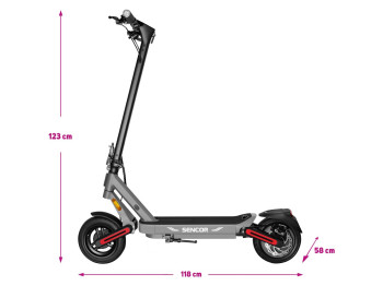 Sencor -SCOOTER S71 DARK